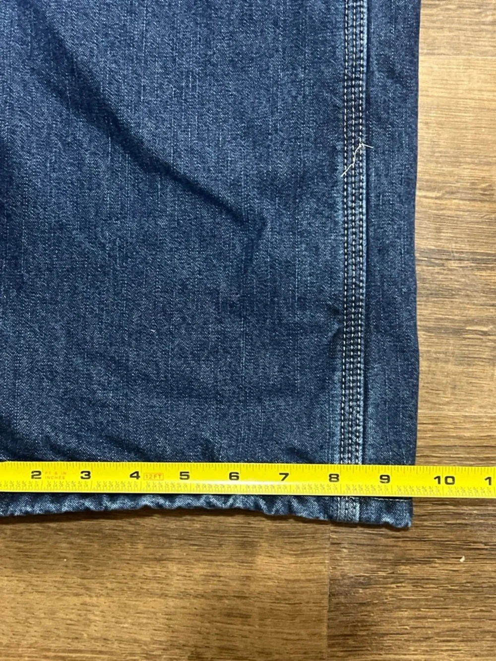 Wrangler Fleece-Lined Denim Carpenter Jeans 38x30